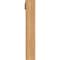 Ekena Millwork Olympic Slat Smooth Bracket w/ Offset Brace, Western Red Cedar, 5 1/2"W x 34"D x 34"H BKT0604X34X34OLY06SWR - alternate 2
